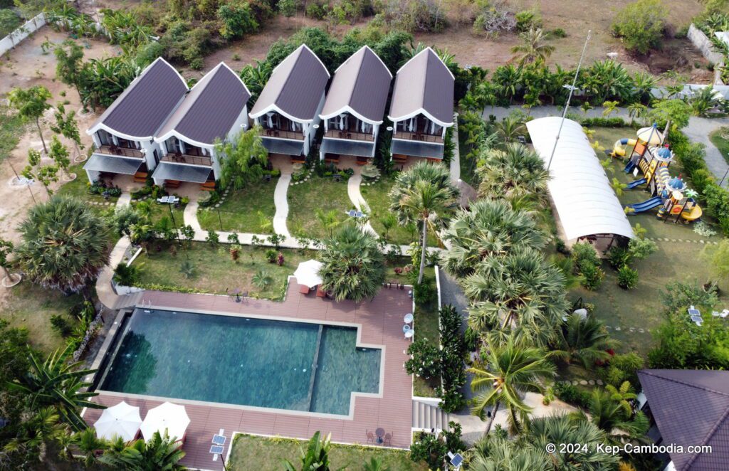 Sunset Resort in Kep, Cambodia.