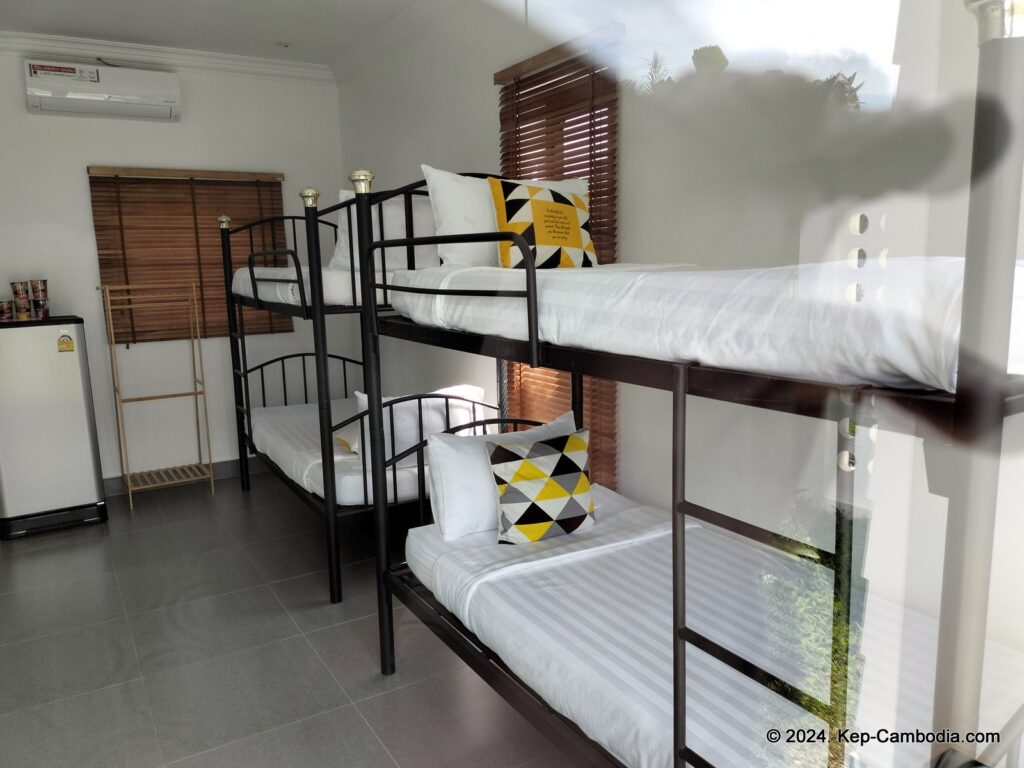 Sunset Resort in Kep, Cambodia.