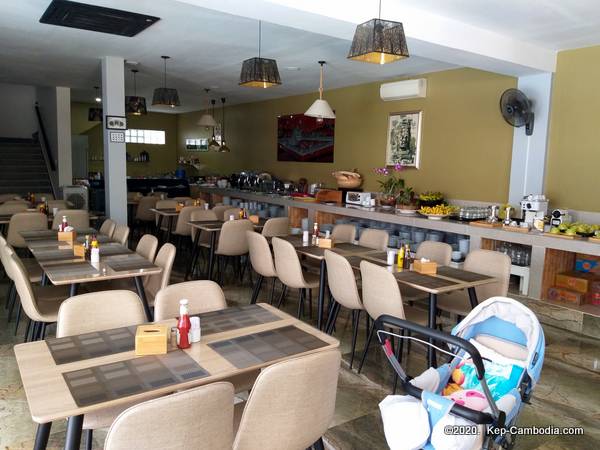 calao kep residence hotel in kep, cambodia.