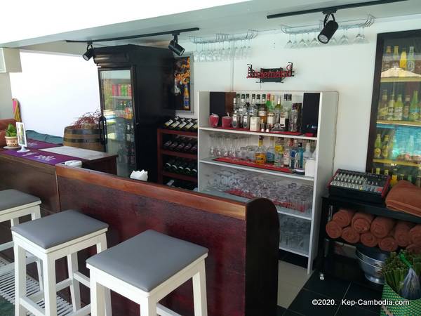 calao kep residence hotel in kep, cambodia.