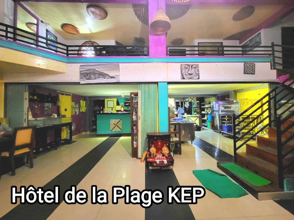 cote de la plage hotel and restaurant in kep, cambodia