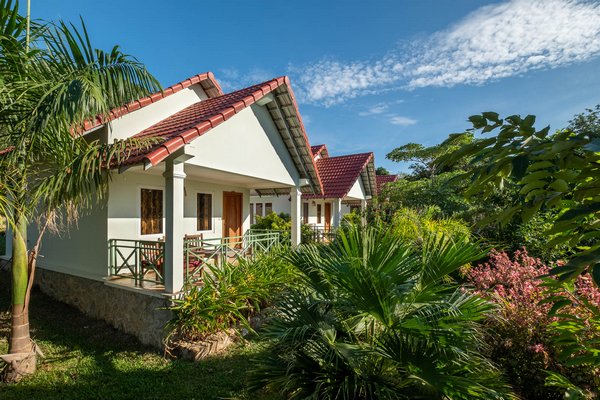 kep bungalows in kep, cambodia