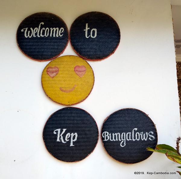 kep bungalows in kep, cambodia