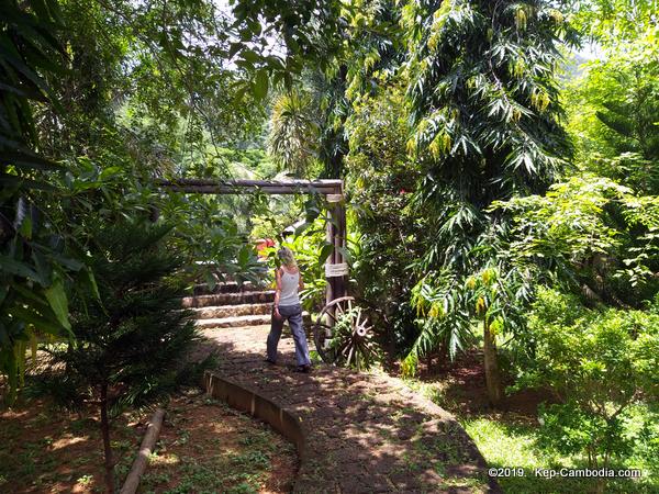 kep bungalows in kep, cambodia