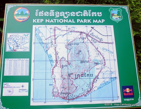 Kep National Park in Cambodia