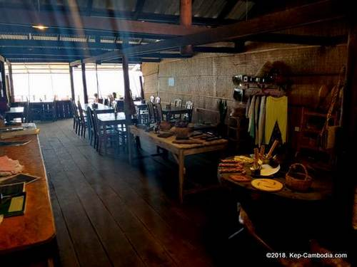khmer hands arts cafe in kep, cambodia