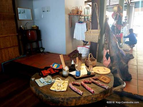 khmer hands arts cafe in kep, cambodia
