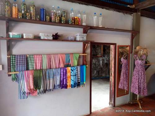khmer hands arts cafe in kep, cambodia