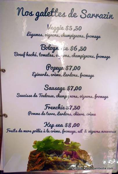 cote de la plage hotel and restaurant in kep, cambodia