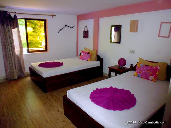 cote de la plage hotel and restaurant in kep, cambodia