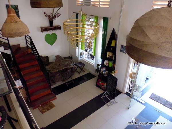 cote de la plage hotel and restaurant in kep, cambodia