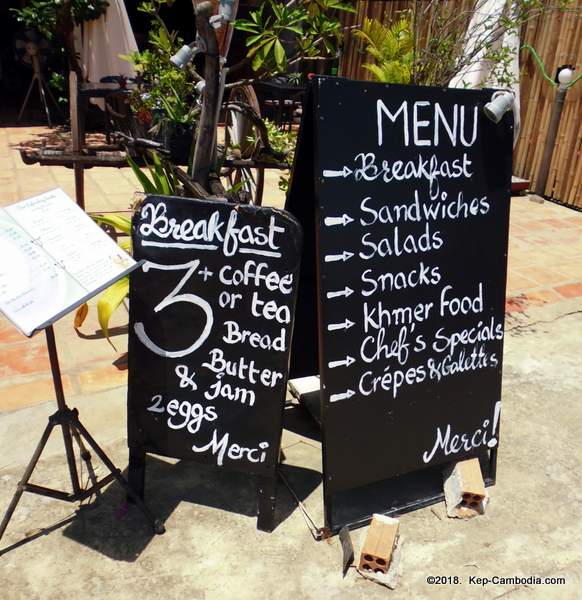 cote de la plage hotel and restaurant in kep, cambodia