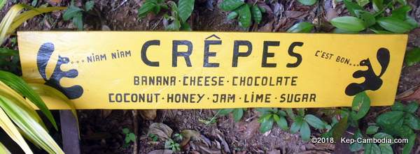 Led Zep Cafe in Kep, Cambodia.