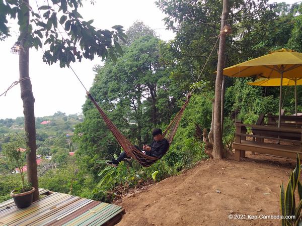 Led Zep Cafe in Kep, Cambodia.