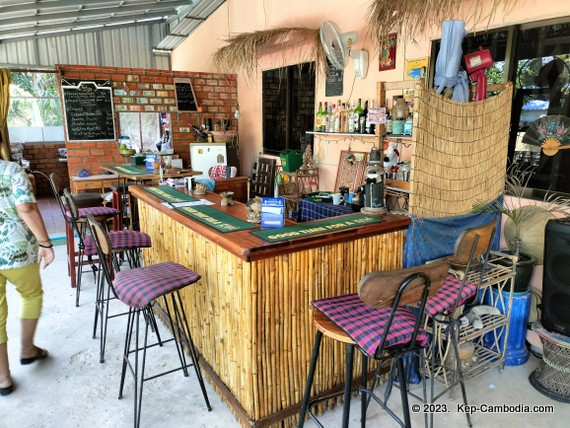 Les Papilles Enchantees in kep, cambodia