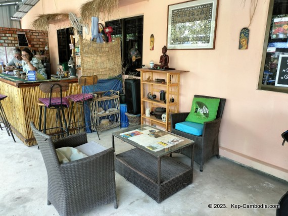 Les Papilles Enchantees in kep, cambodia