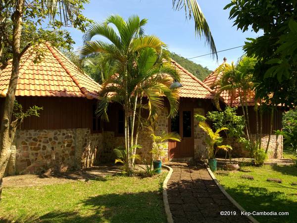 malibu bungalows in kep, cambodia