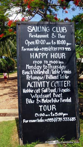 sailing club in kep, cambodia