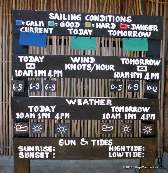 sailing club in kep, cambodia