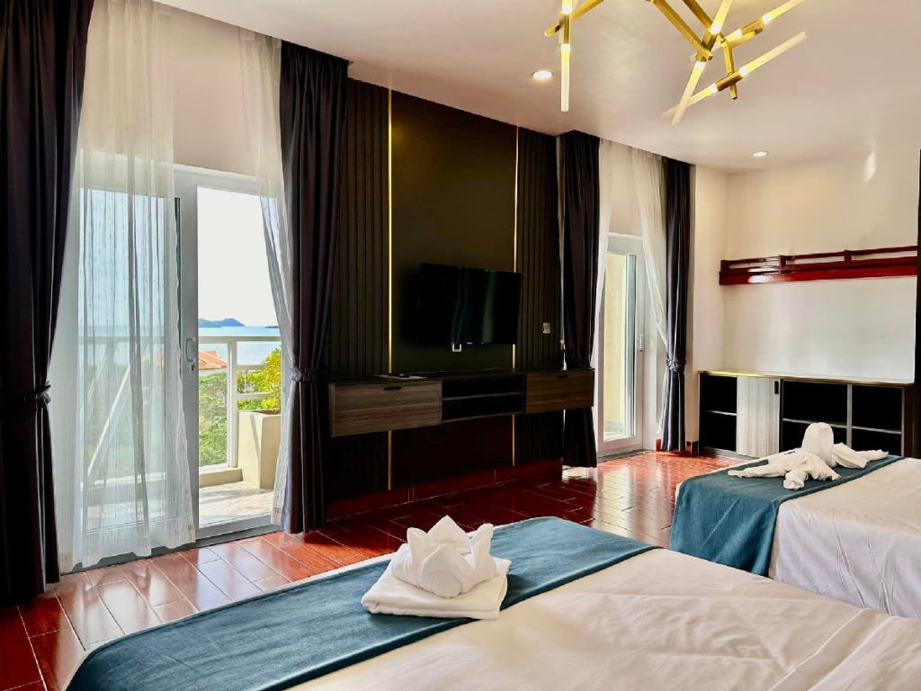 Kep Sea View Hotel in Cambodia.