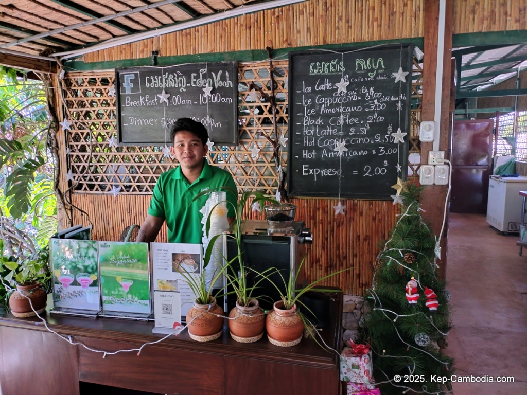 Eden Voah Hotel in Kep, Cambodia