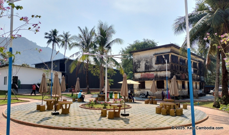 Kep Crab Market in Cambodia.