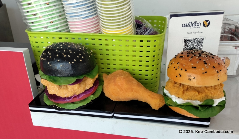 Kep Crab Market in Cambodia.