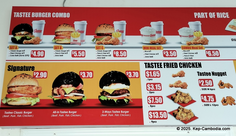 Kep Crab Market in Cambodia.