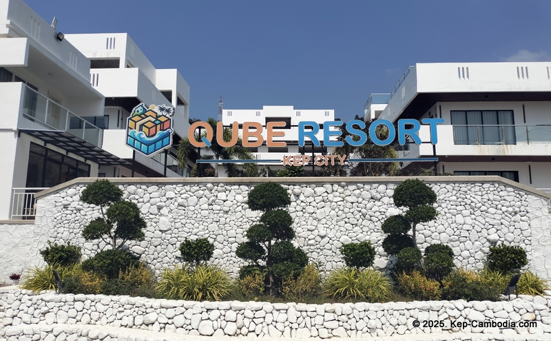 qube resort in kep, cambodia
