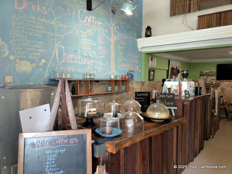 kep coffee in kep, cambodia