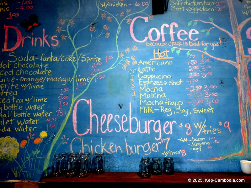 kep coffee in kep, cambodia