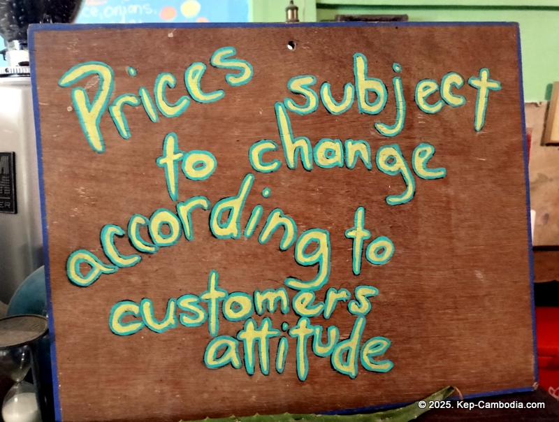 kep coffee in kep, cambodia