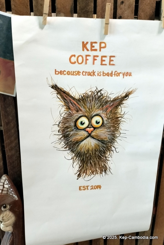 kep coffee in kep, cambodia