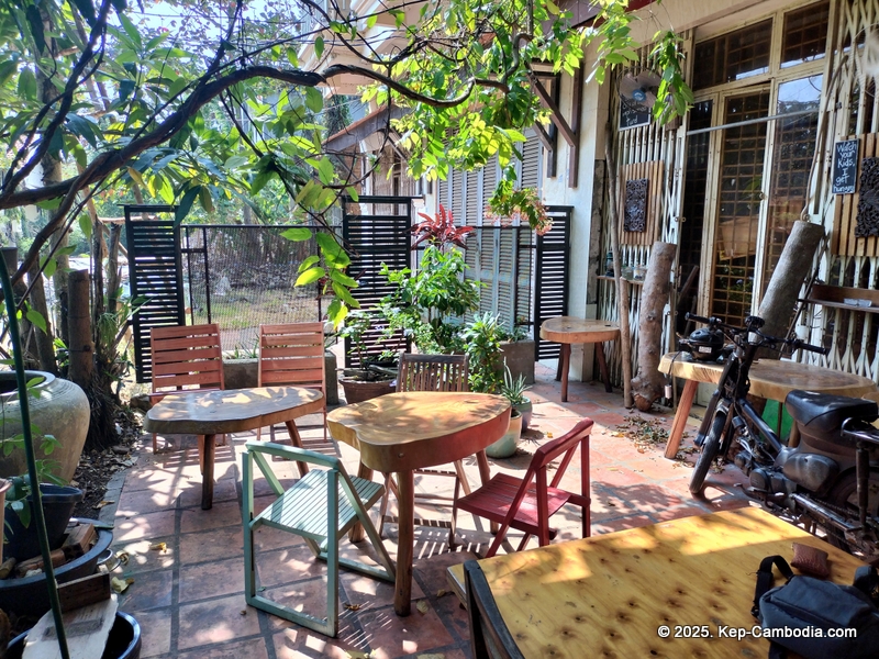 kep coffee in kep, cambodia