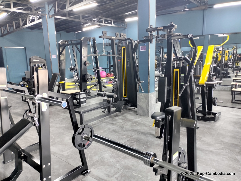V12 Gym-Fitness in kep, cambodia