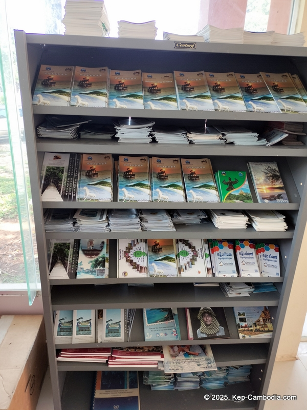 tourist information center in kep, cambodia