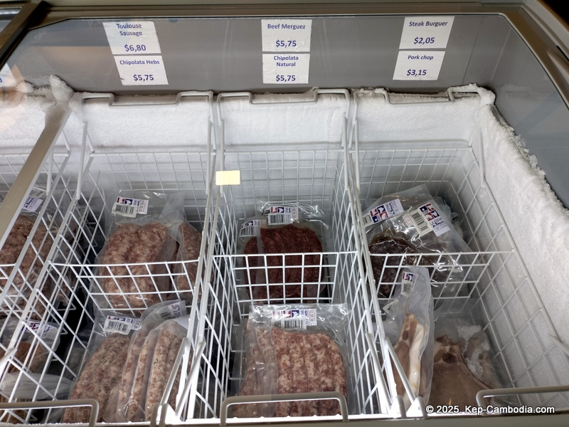 Deli's Restaurant in Kep, Cambodia