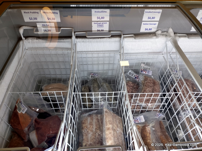 Deli's Restaurant in Kep, Cambodia