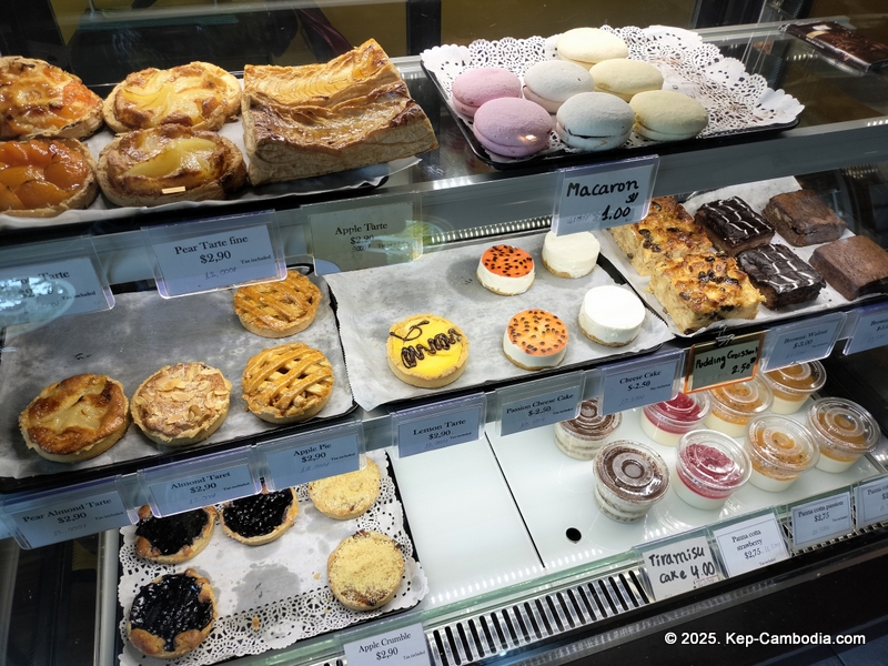 Deli's Restaurant in Kep, Cambodia