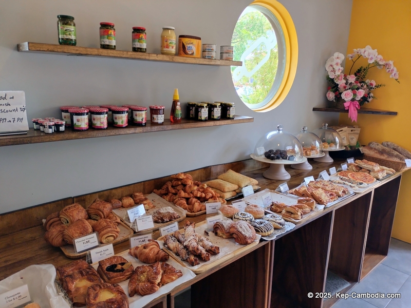 Deli's Restaurant in Kep, Cambodia