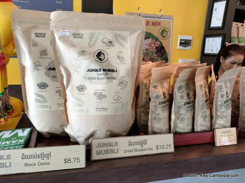 Deli's Restaurant in Kep, Cambodia