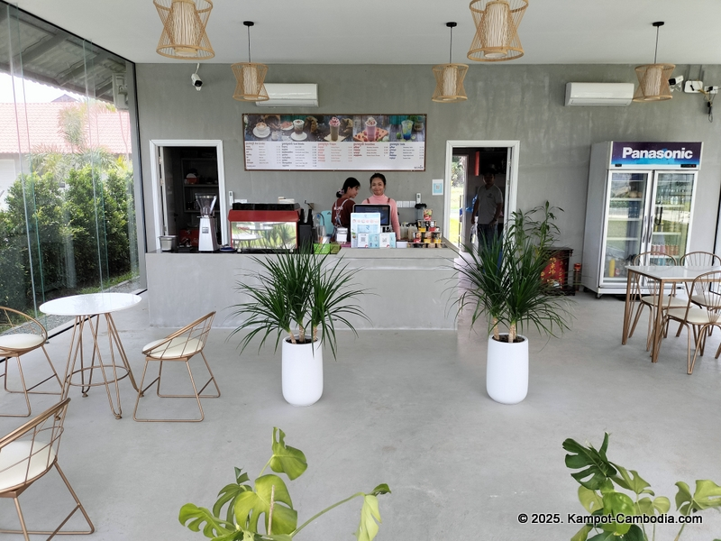 Relax cafe & restaurant in kep, cambodia