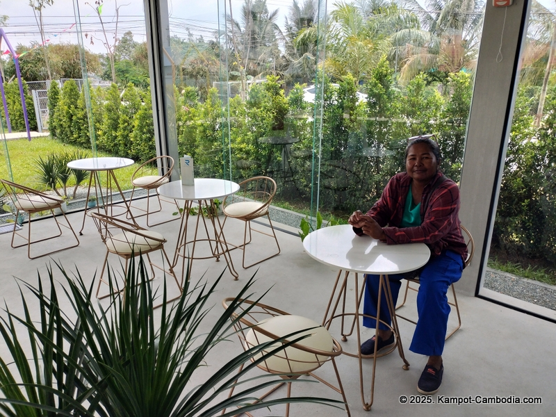 Relax cafe & restaurant in kep, cambodia