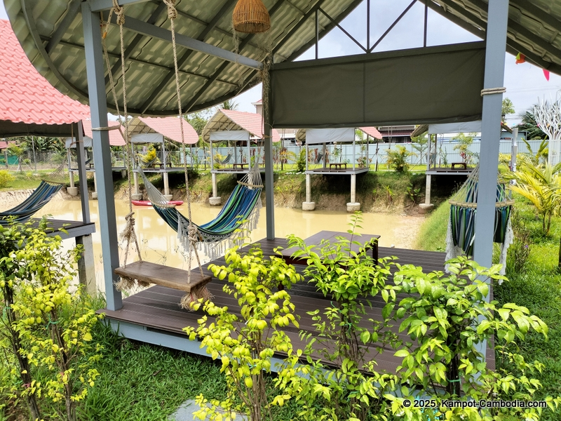 Relax cafe & restaurant in kep, cambodia