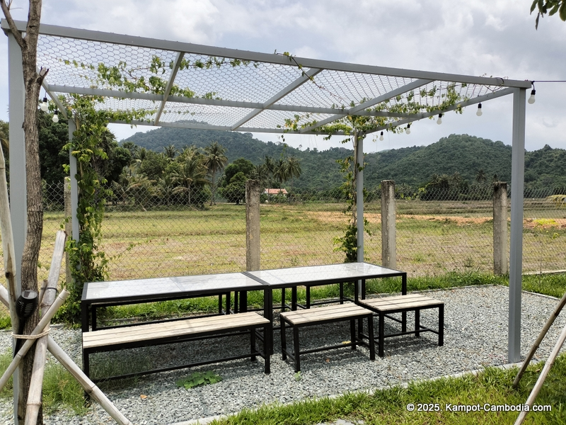 Relax cafe & restaurant in kep, cambodia