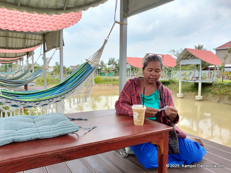 Relax cafe & restaurant in kep, cambodia