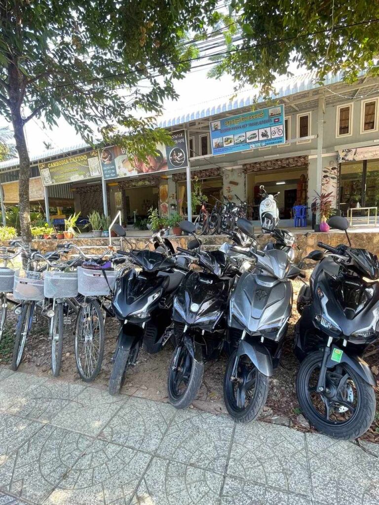 Oudom Panha Kep Travel & Tours. Kep Motorbike and bicycle rental in Kep, Cambodia.