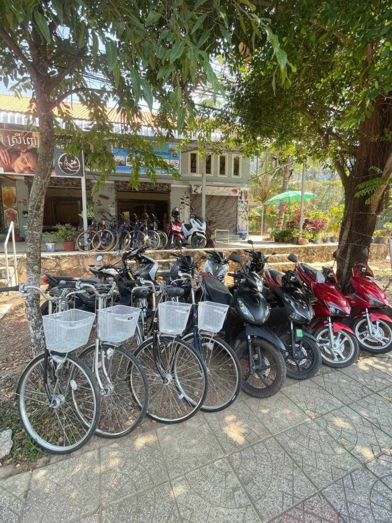 Oudom Panha Kep Travel & Tours. Kep Motorbike and bicycle rental in Kep, Cambodia.