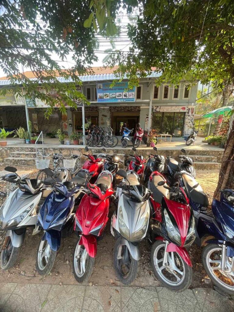 Oudom Panha Kep Travel & Tours. Kep Motorbike and bicycle rental in Kep, Cambodia.