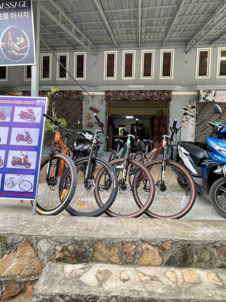 Oudom Panha Kep Travel & Tours. Kep Motorbike and bicycle rental in Kep, Cambodia.